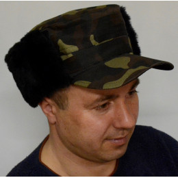 Кепка камуфльована, зимова. Кепка камуфльована, зимова.
